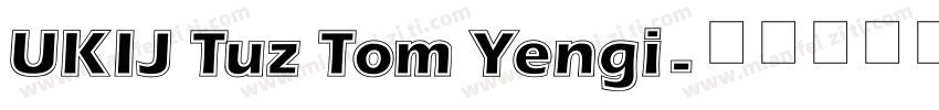 UKIJ Tuz Tom Yengi字体转换